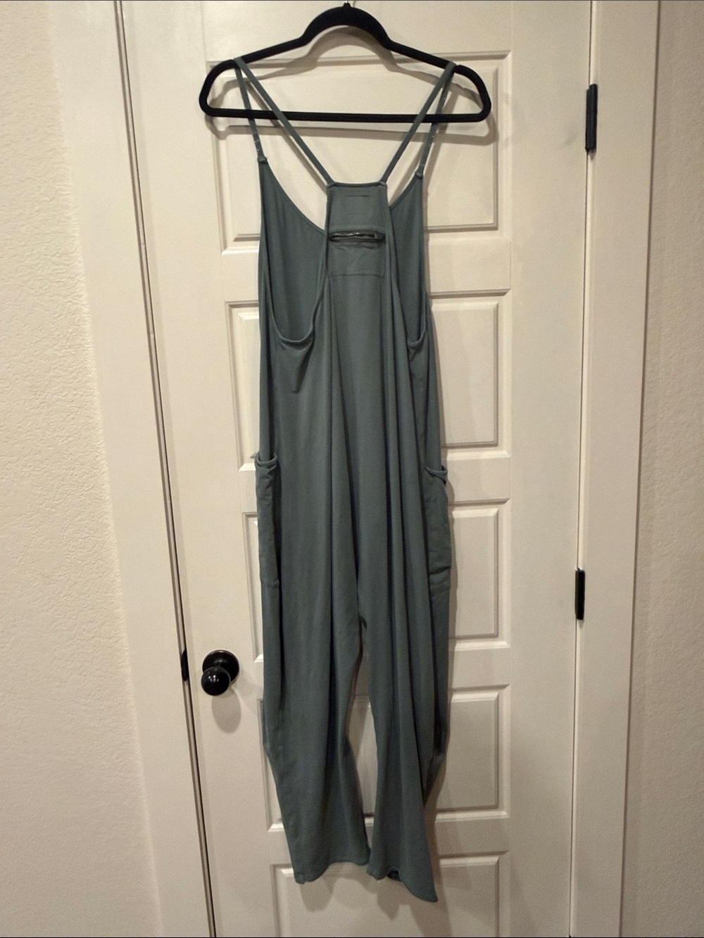 FP Movement by Free People Sage Green Relaxed Pocket Jumpsuit - Picture 4 of 12